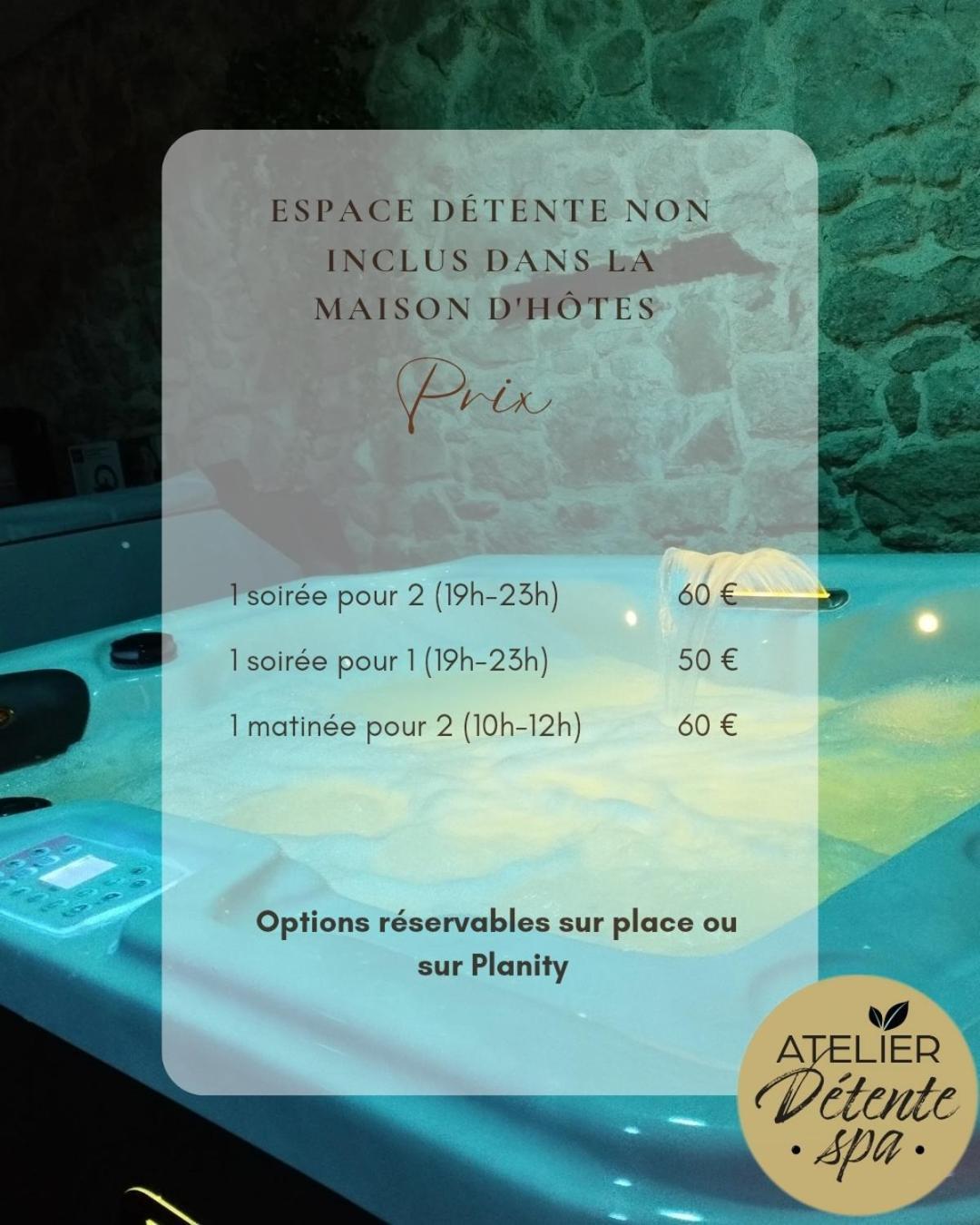 L'Atelier Detente Et Spa Caudrot Экстерьер фото